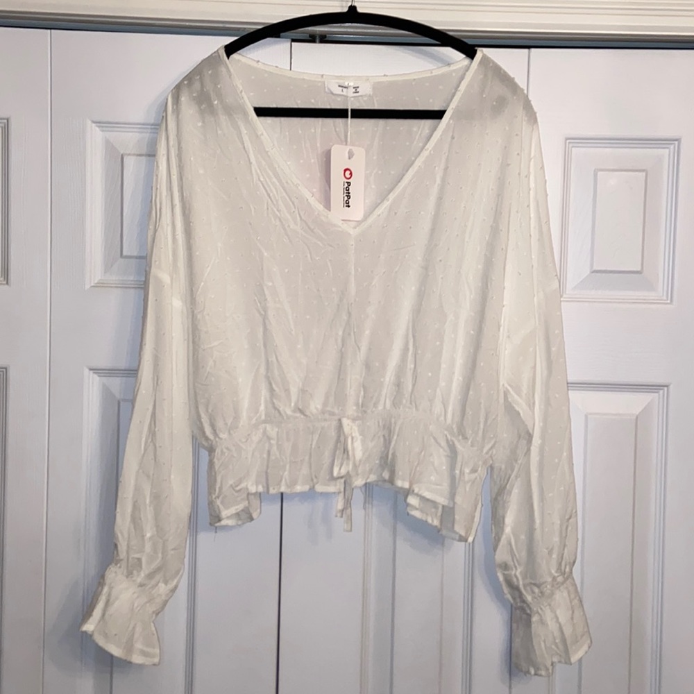 NWT Off White Blouse